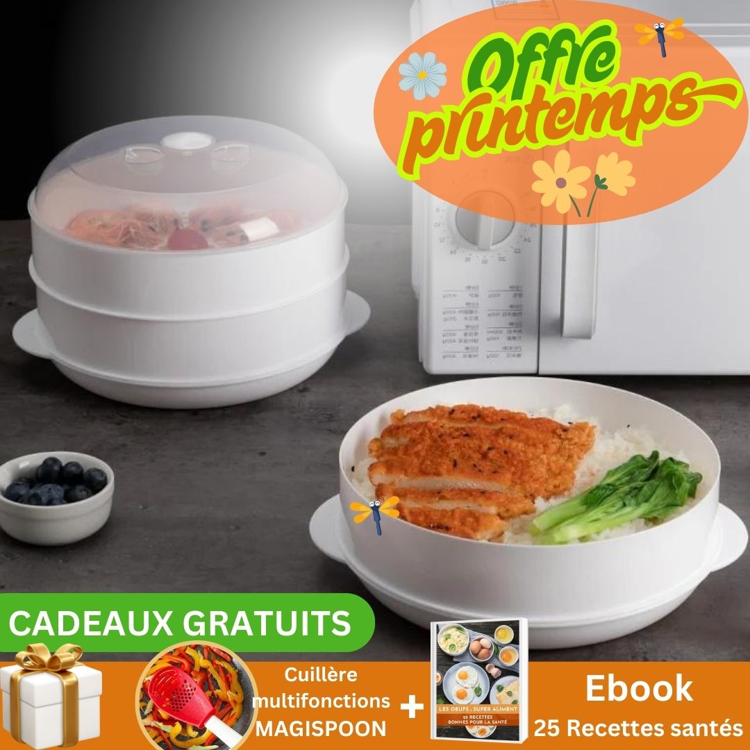 CUISEUR VAPEUR | STEAMCOOK™ RÉVOLUTIONNAIRE