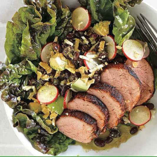 MÉDAILLONS DE PORC ET SALADE TEX-MEX