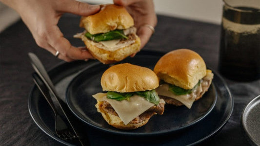 BURGER DE BOEUF À FONDUE