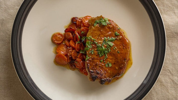 CÔTELETTES DE PORC ÉPICÉES AU MIEL