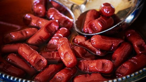 DOIGTS SAUCISSES COCKTAIL À L'ÉRABLE