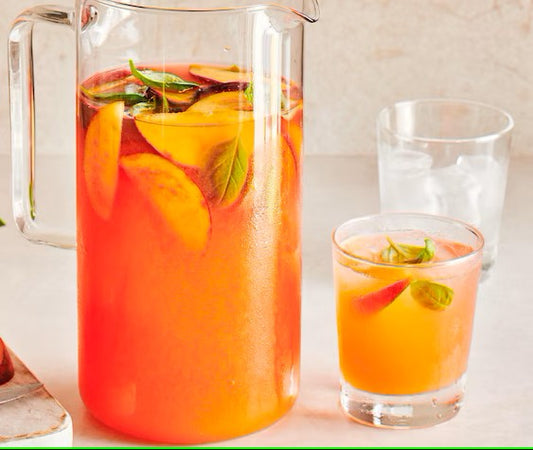 LIMONADE À LA PÊCHE