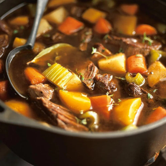 MIJOTÉ DE BOEUF À LA CITROUILLE ET AUX LÉGUMES