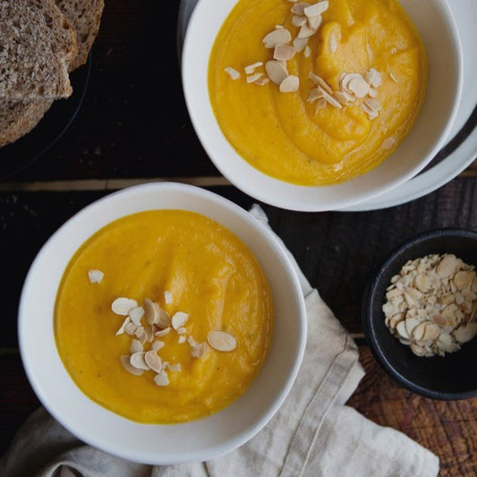 POTAGE DE NAVET, POIRES & CAROTTES