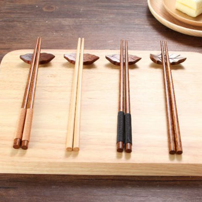 Baguettes japonaises en bois | L'Authentiques duo