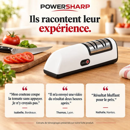 AIGUISEUR COUTEAU ELECTRIQUE | POWERSHARP