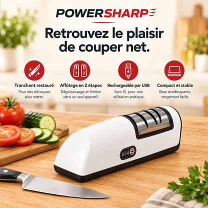 AIGUISEUR COUTEAU ELECTRIQUE | POWERSHARP