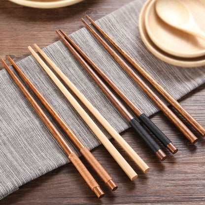 Baguettes japonaises en bois | L'Authentiques duo