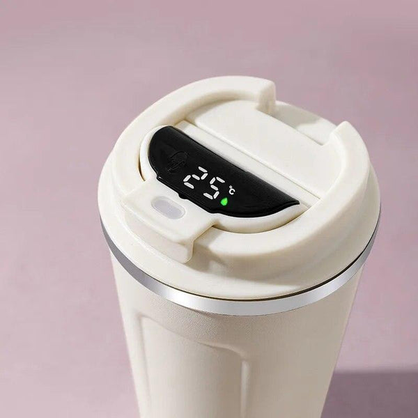 Gourde Isotherme Intelligente Avec Affichage Température - 450 Ml - Noir - Neuf