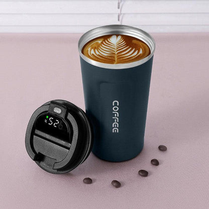 Thermos à café avec affichage de la température – Tasse thermique Thermos à café avec affichage de la température – Tasse thermique