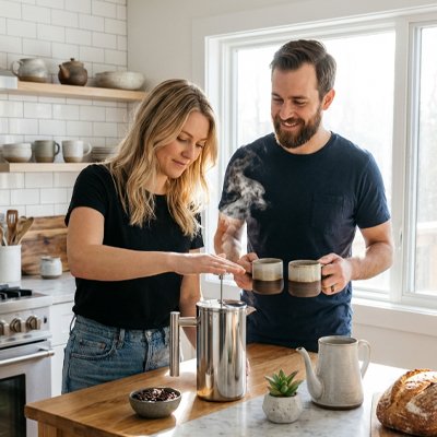 Cafetière à piston pressova