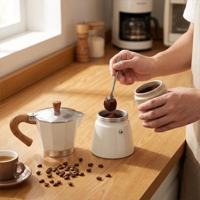 Cafetière italienne moderne