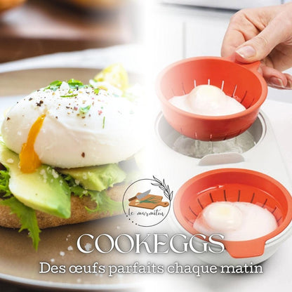 COOKEGGS - CUISEUR A OEUF MICRO ONDE