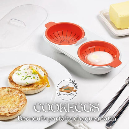 COOKEGGS - CUISEUR A OEUF MICRO ONDE