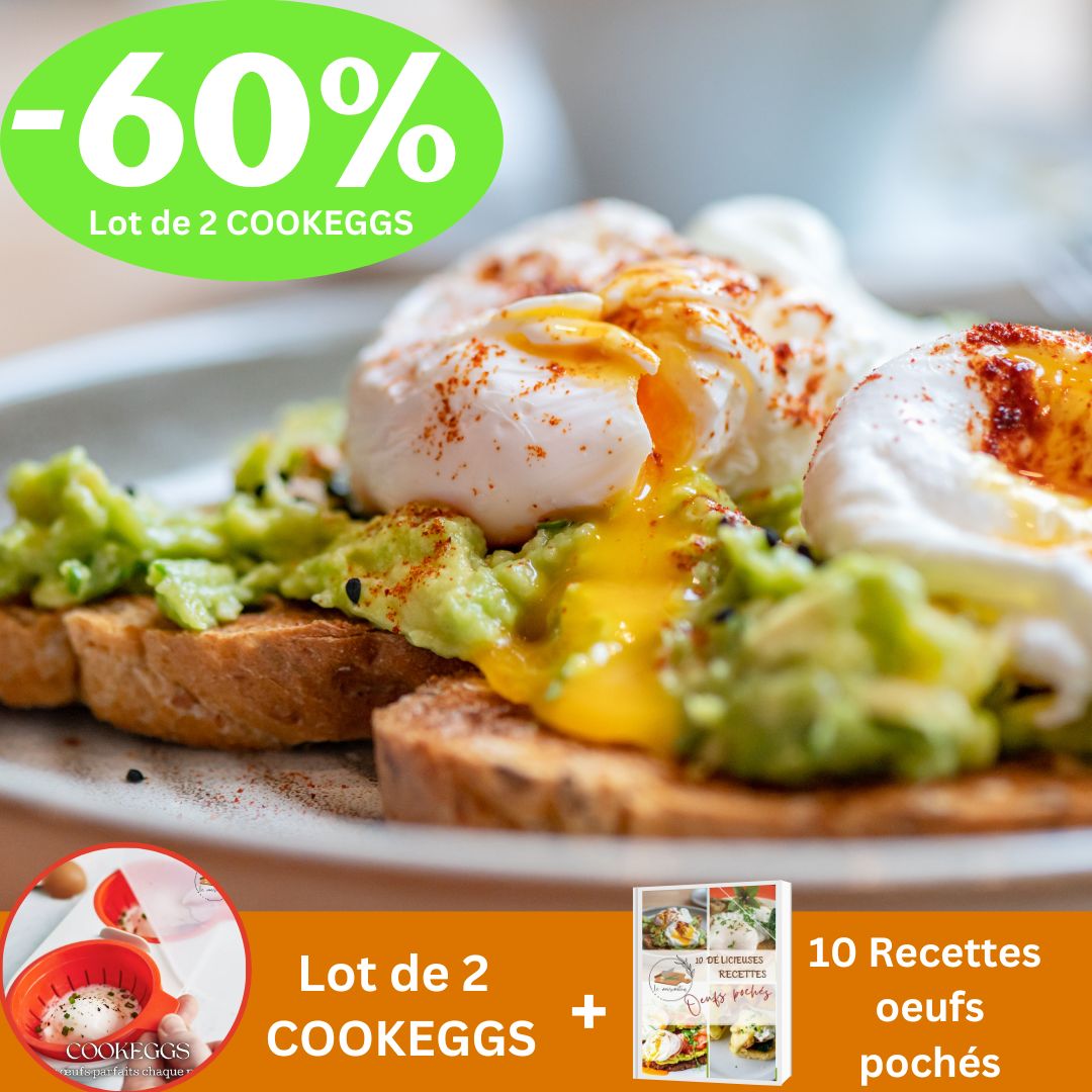 COOKEGGS - CUISEUR A OEUF MICRO ONDE