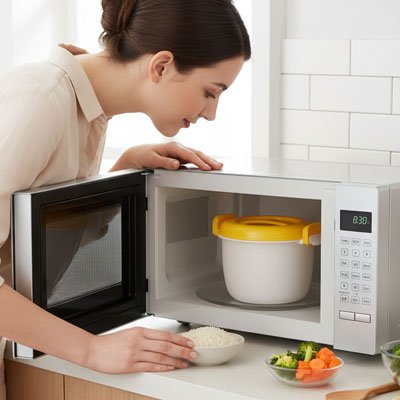 Cuiseur à riz facile