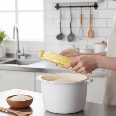 Cuiseur à riz ne colle pas