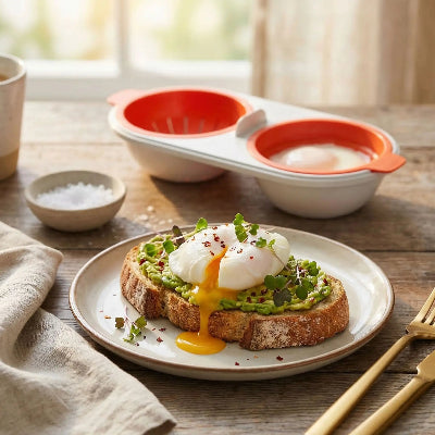 Cuiseur a oeuf micro onde| COOKEGGS gain de temps