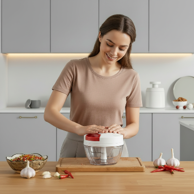 hachoir-oignons-dame-cuisinant-mains-libres