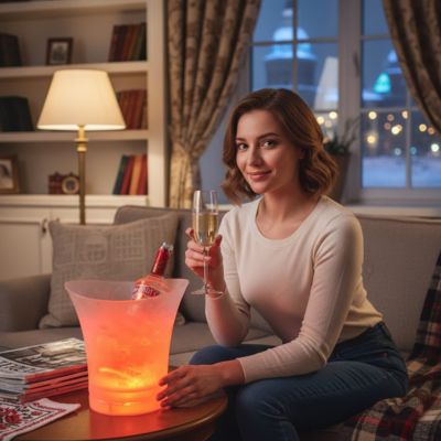 SCEAU À GLACE LUMINEUX | ICEGLOW À LED