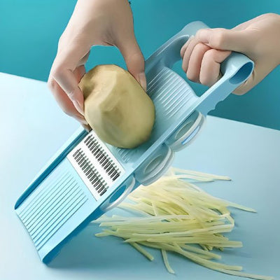 Mandoline-cuisine-simple-poignée-ergonomique 