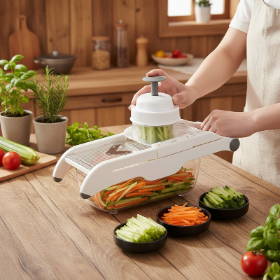 mandoline-et-coupe-legumes-chalet-rustique