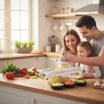 mandoline-et-coupe-legumes-en-famille-dans-cuisine