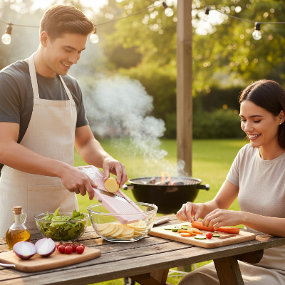 mandoline-legumes-bbq-exterieur