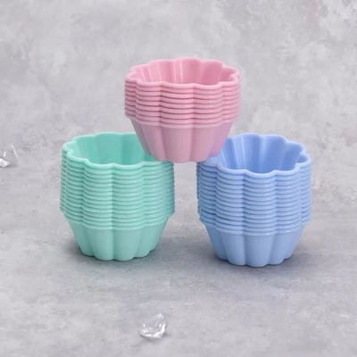 Moule-à-muffin-vert-rose-bleu 