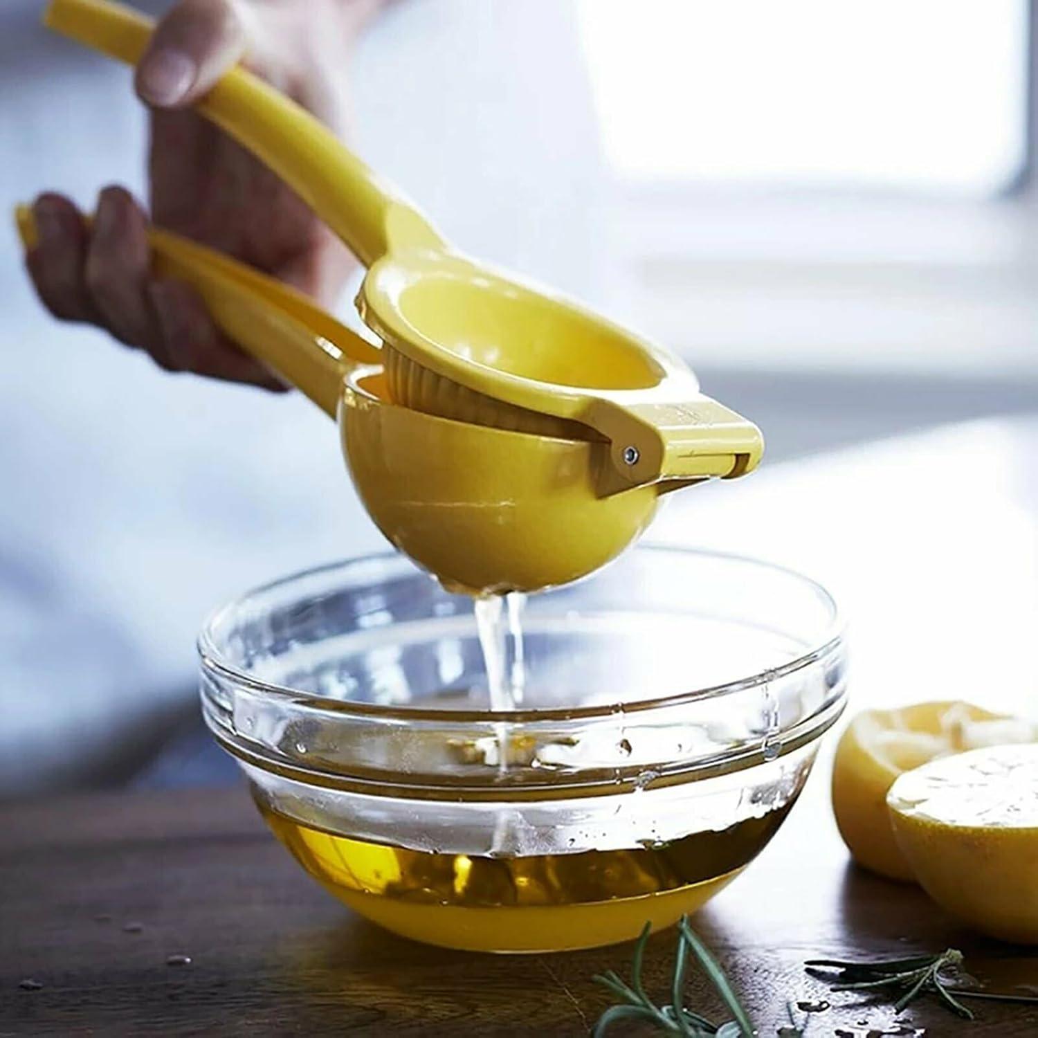 Presse-citron Manuel Portable En Inox - Presseur à Main Pour Citron, Lime, Orange - Ustensile De Cuisine Compact